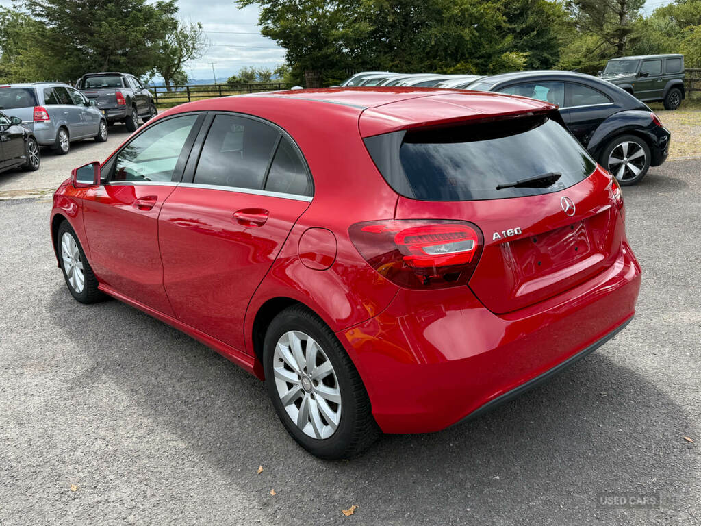 Mercedes-Benz A Class A180 Sport Red #5