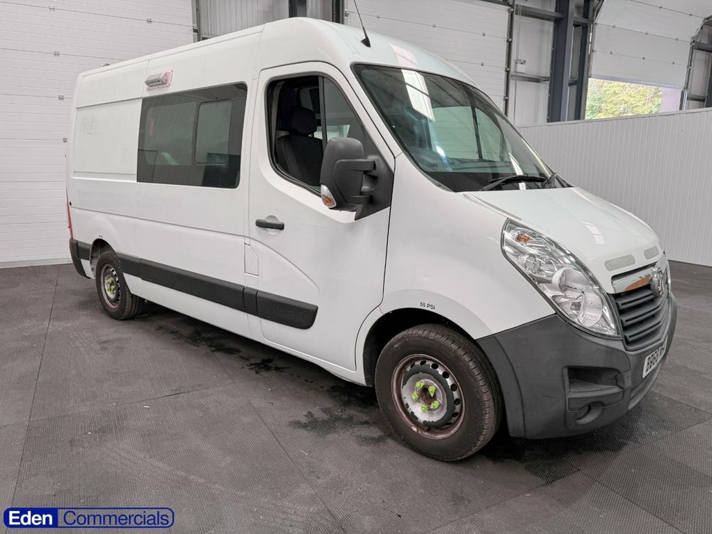 Vauxhall Movano Mpv White