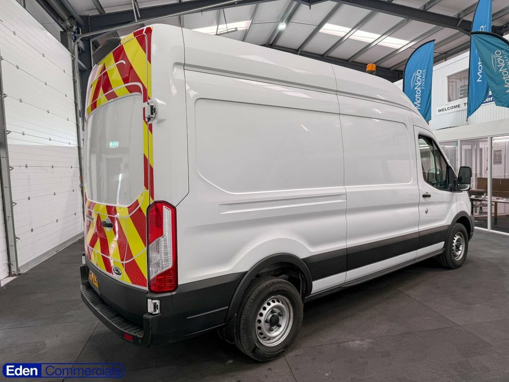 Ford Transit Custom 2L 350 Leader Pv Ecoblue HW70ZKY White #5