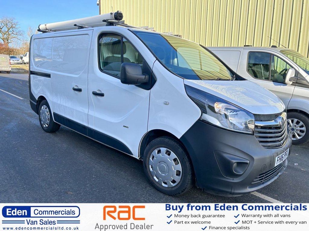 Vauxhall Vivaro Mpv White