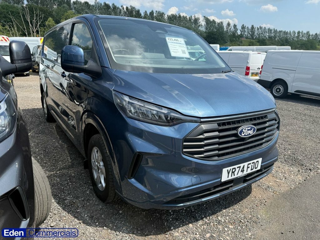 Ford Transit Custom 2L Limited Blue