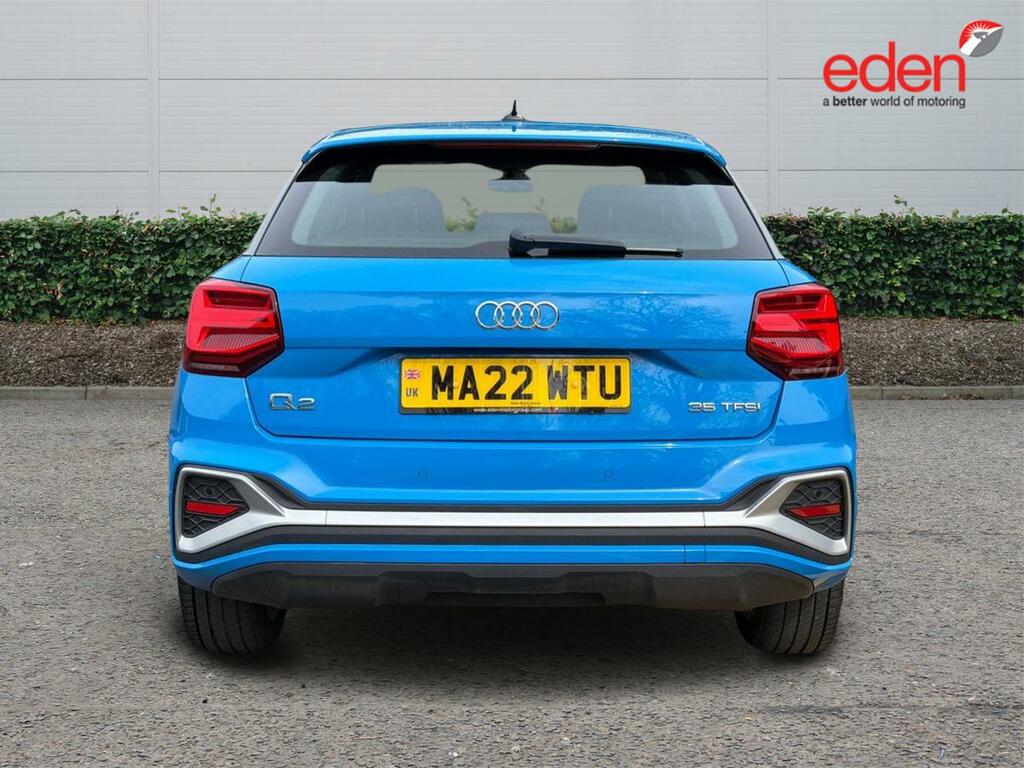 Audi Q2 S Line MA22WTU Blue #6