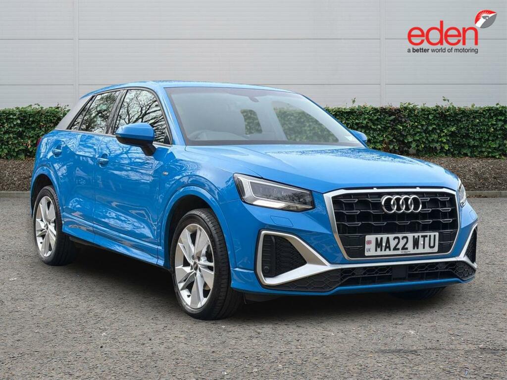 Audi Q2 S Line Blue