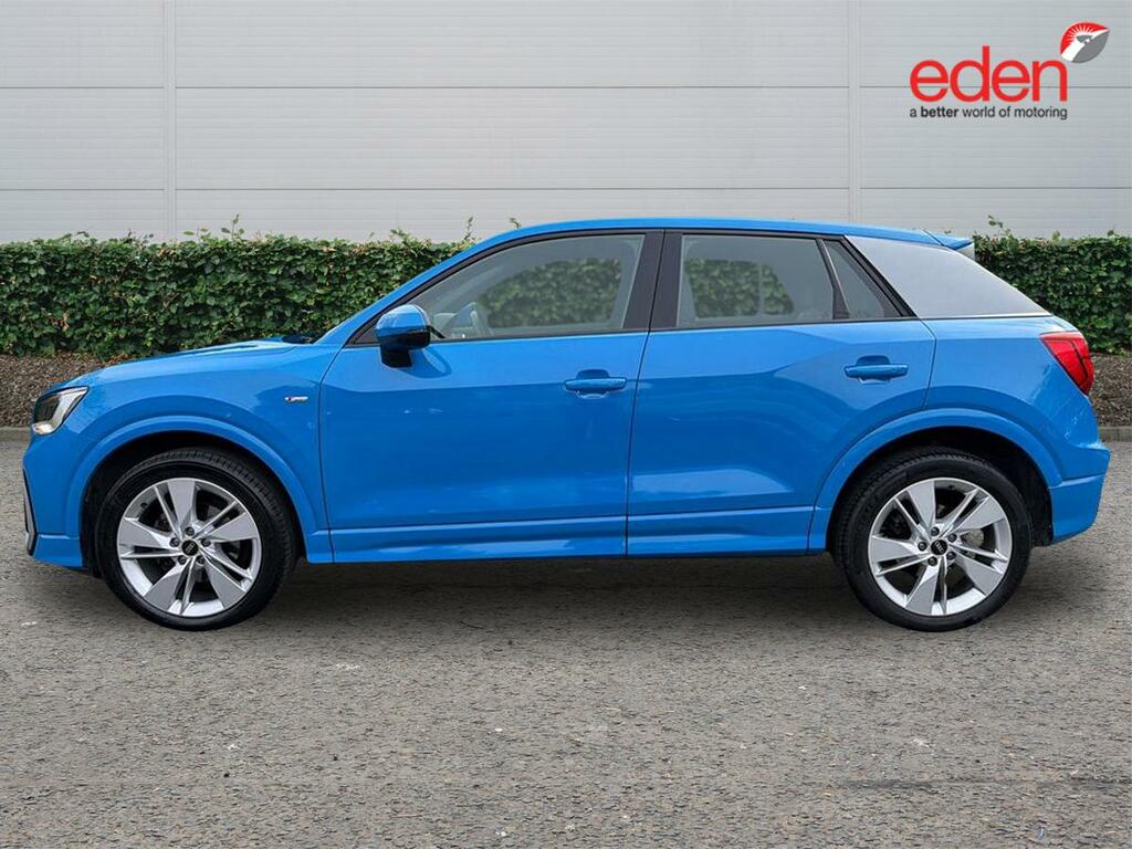 Audi Q2 S Line MA22WTU Blue #4