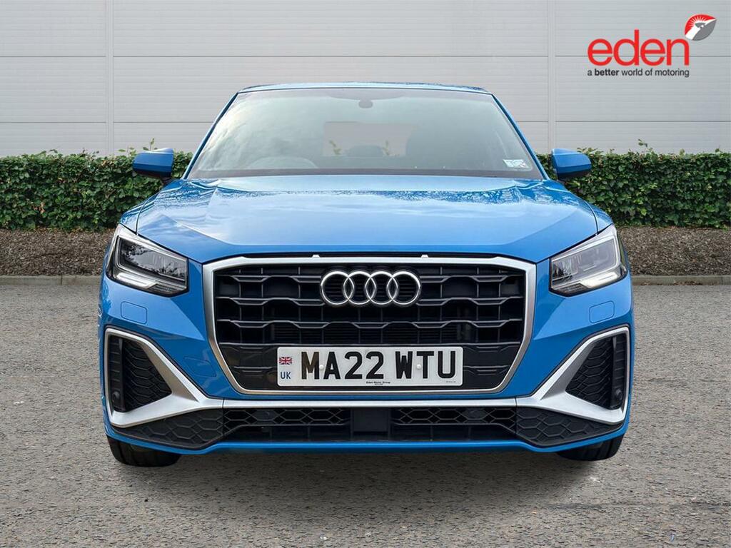 Audi Q2 S Line MA22WTU Blue #2
