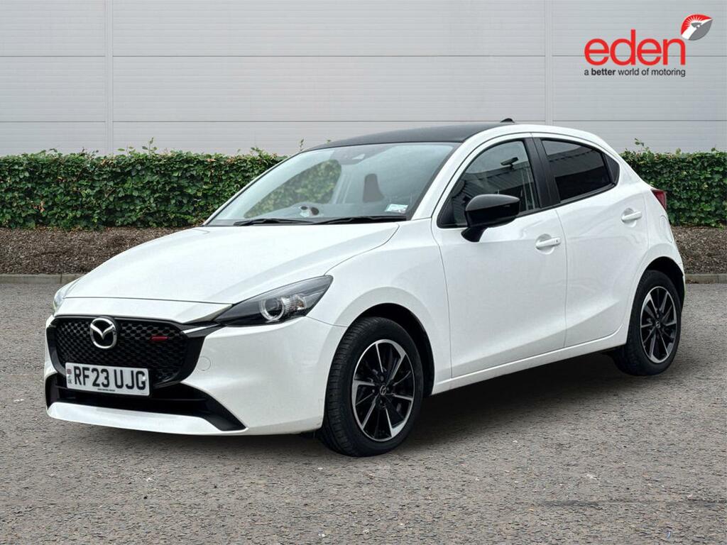 Mazda 2 Homura Aka RF23UJG White #3