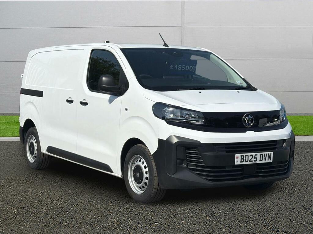 Vauxhall Vivaro Prime BD25DVN White