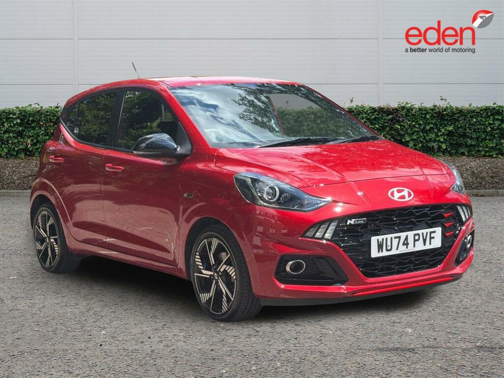 Hyundai I10 N Line Red