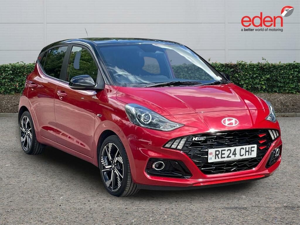 Hyundai I10 N Line Red