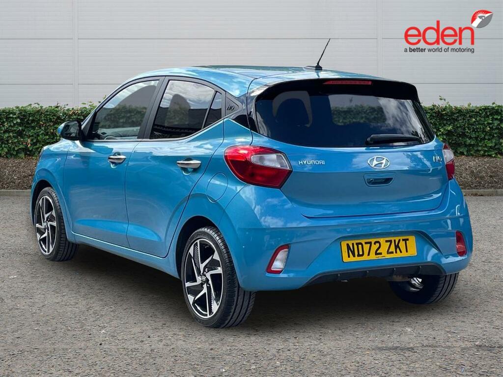 Hyundai I10 Premium ND72ZKT Blue #5