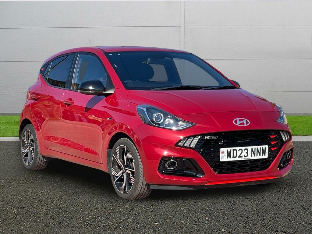 Hyundai I10 N Line Red
