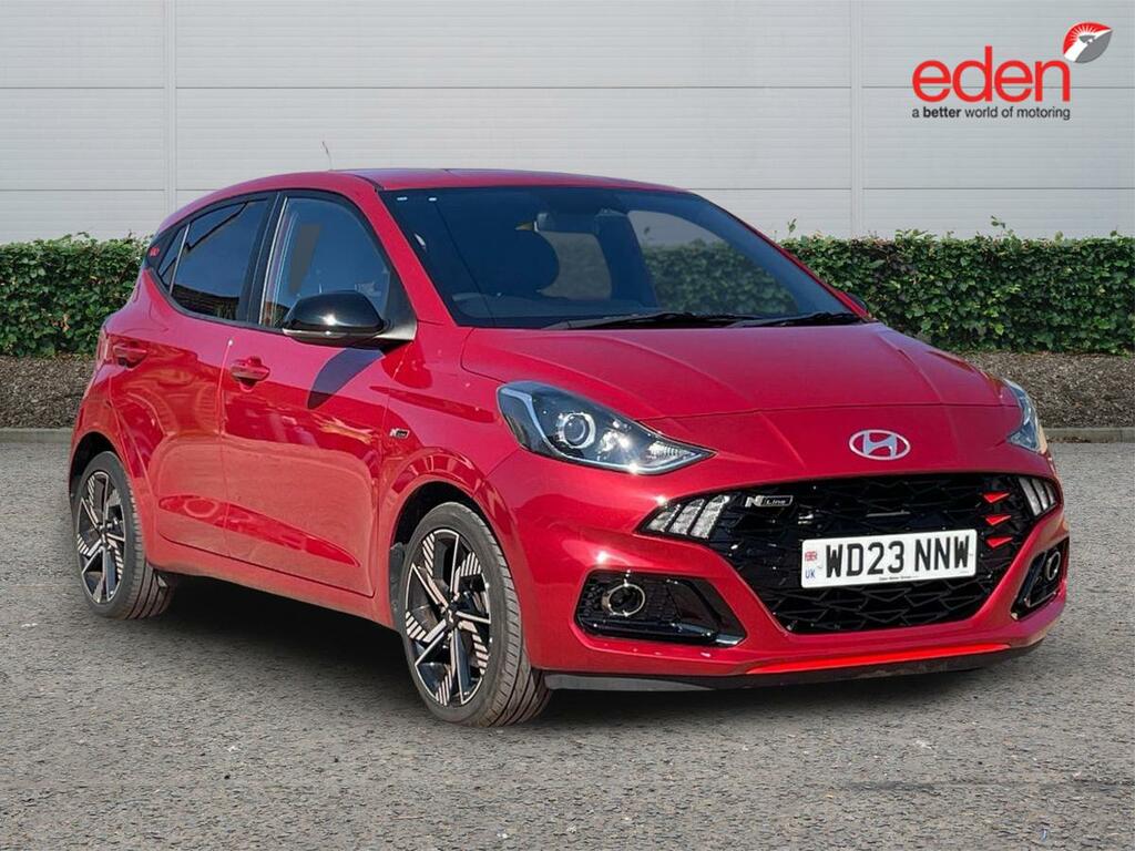 Hyundai I10 N Line Red