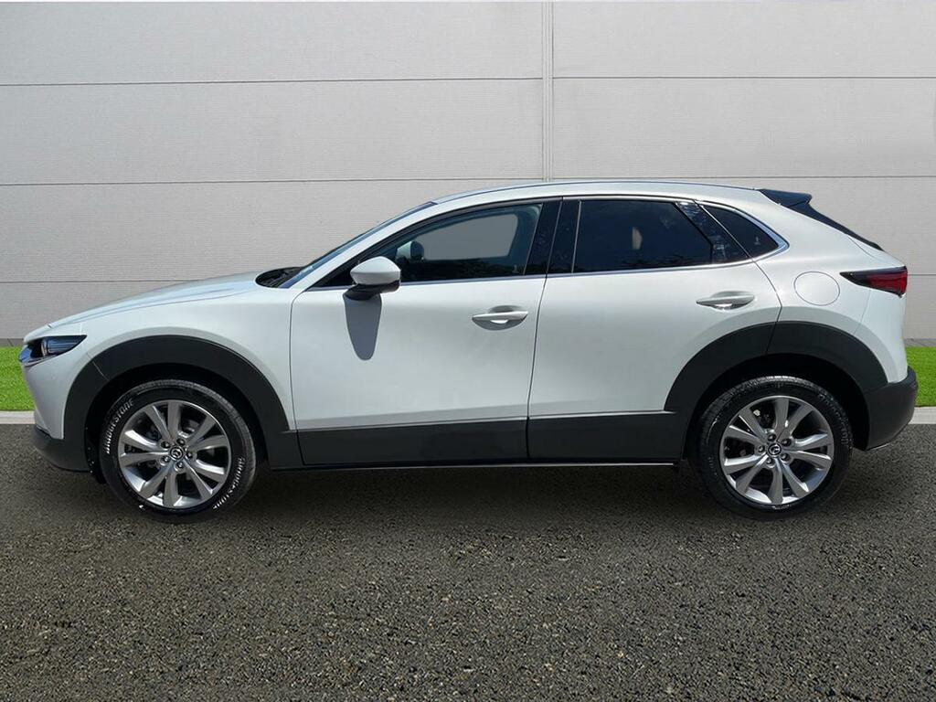 Mazda CX-30 Exclusive-line White #4