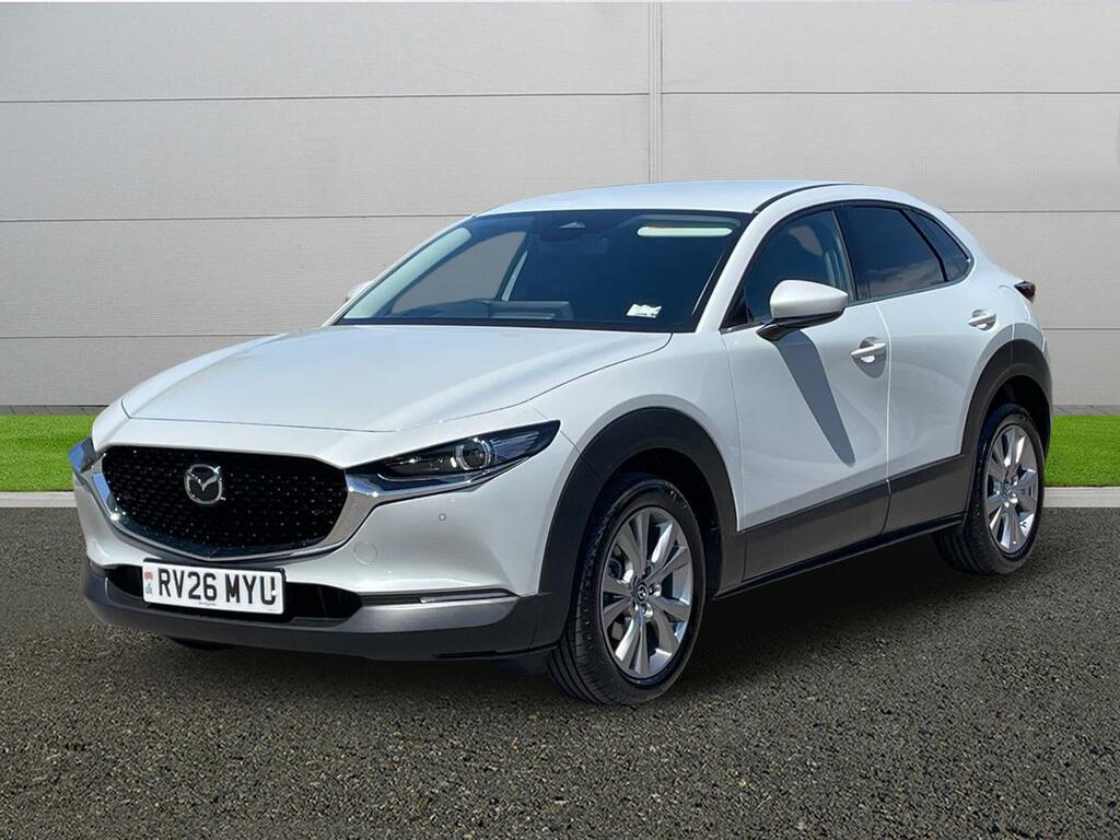 Mazda CX-30 Exclusive-line White #3