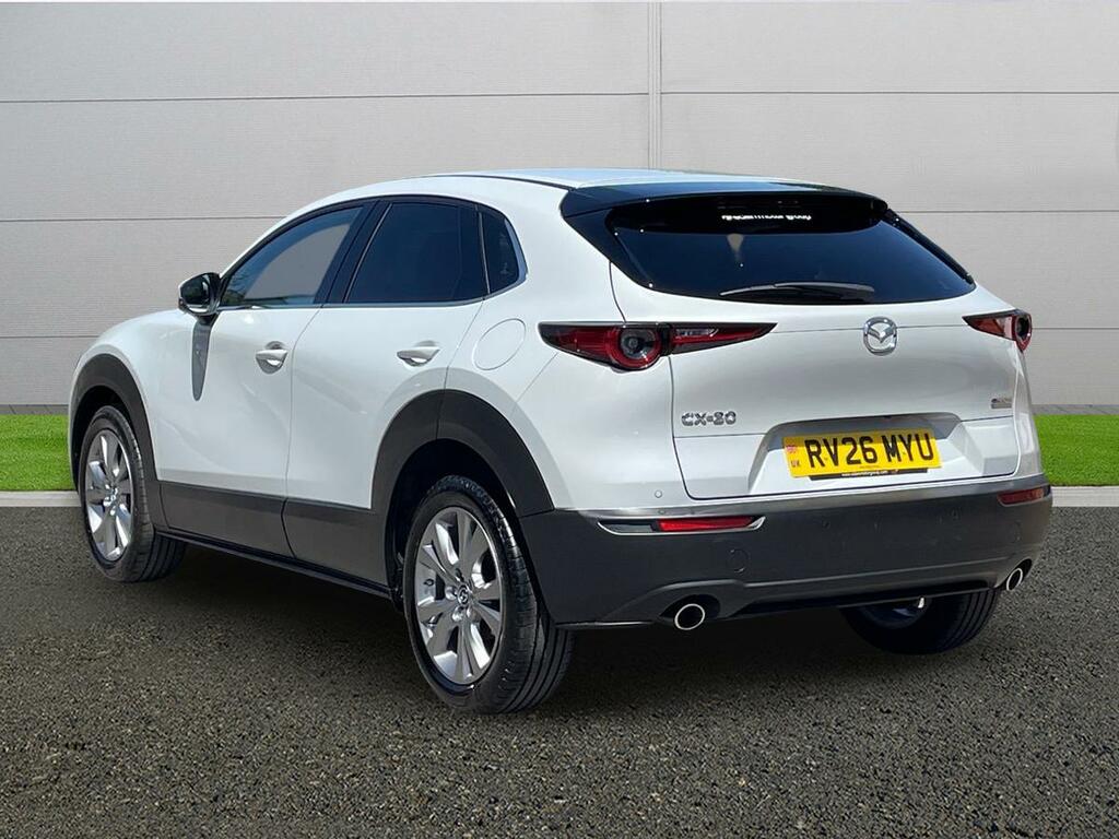 Mazda CX-30 Exclusive-line White #5