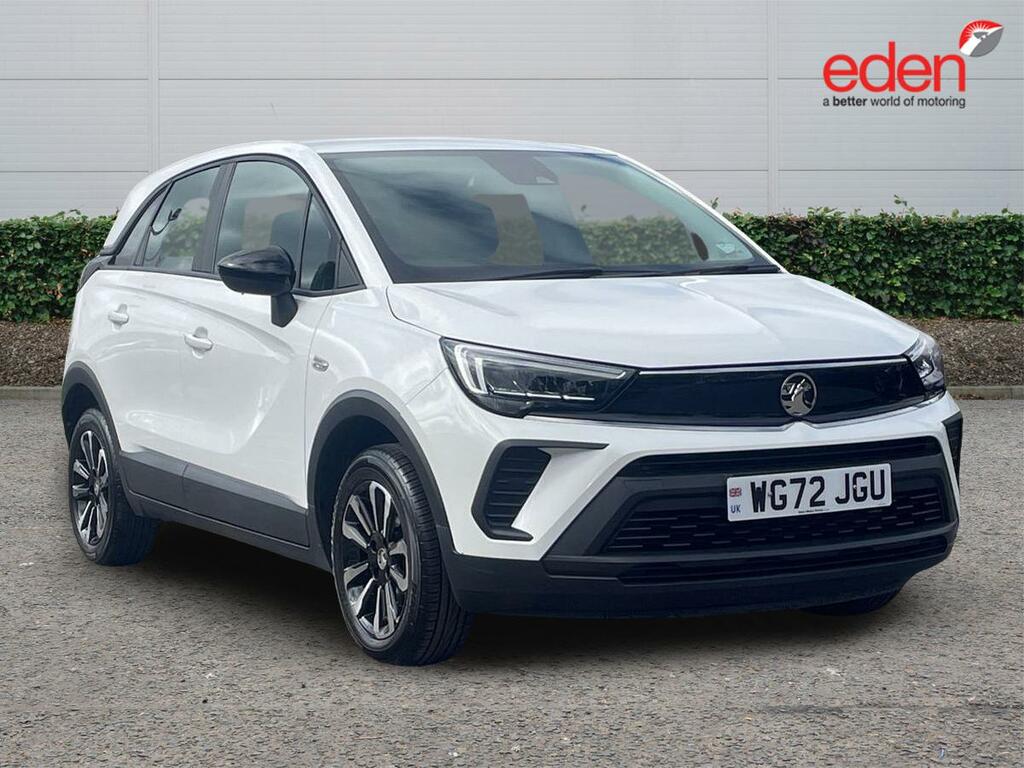 Vauxhall Crossland Design White