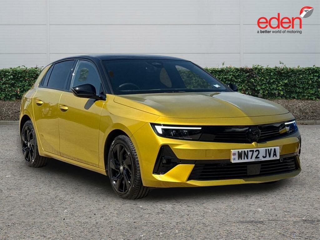 Vauxhall Astra Gs Line Yellow