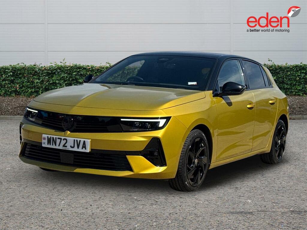 Vauxhall Astra Gs Line WN72JVA Yellow #3