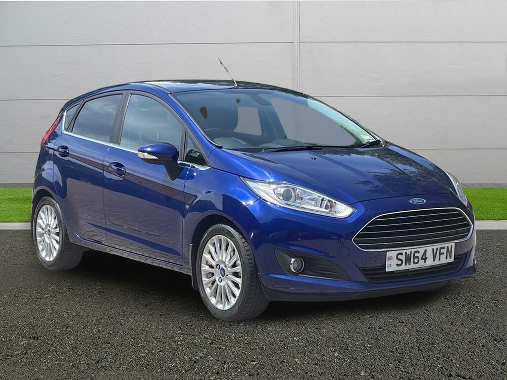 Ford Fiesta Titanium SW64VFN Blue