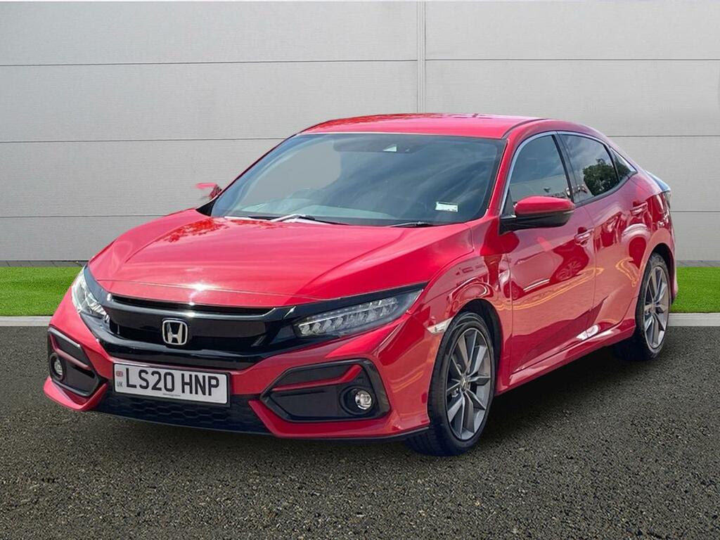 Honda Civic Sr Red #3