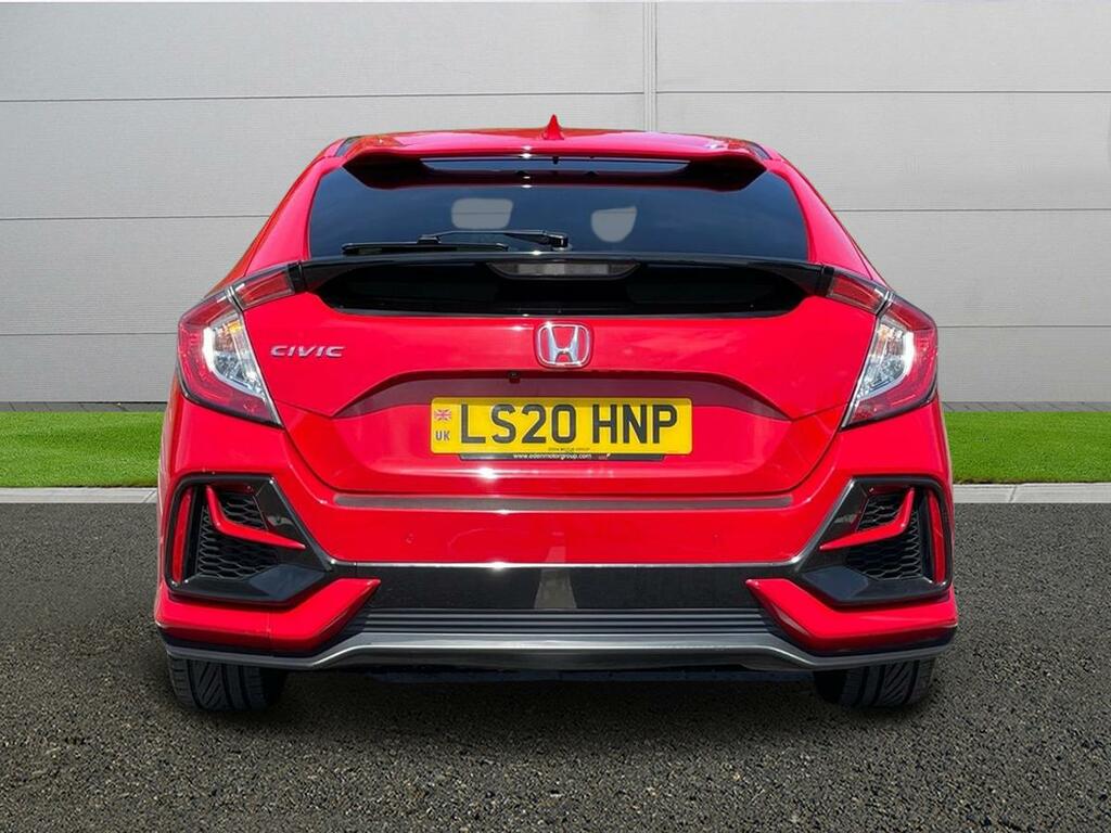 Honda Civic Sr Red #6