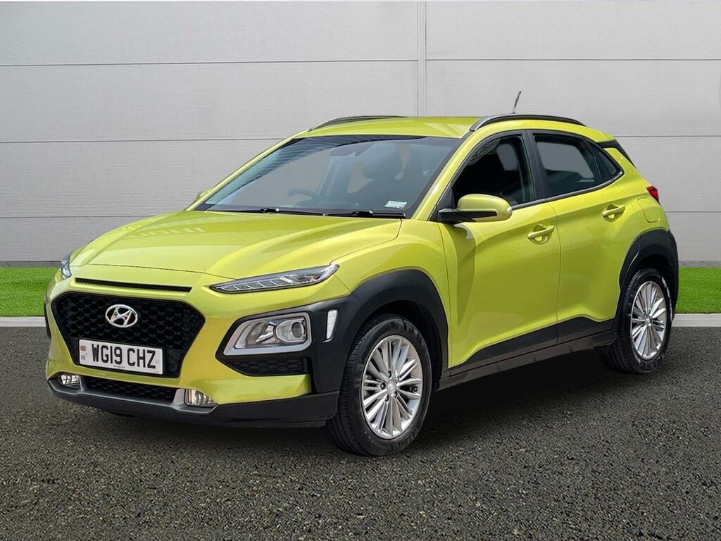 Hyundai Kona Se Yellow #3