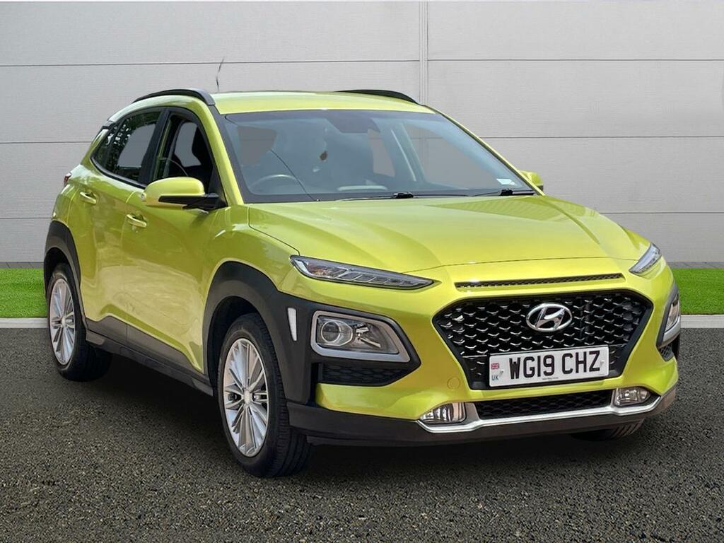 Hyundai Kona Se Yellow