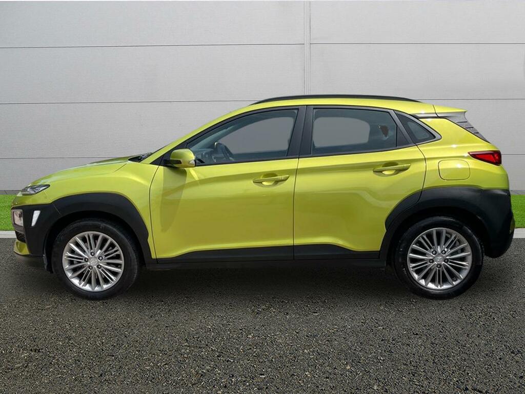 Hyundai Kona Se Yellow #4