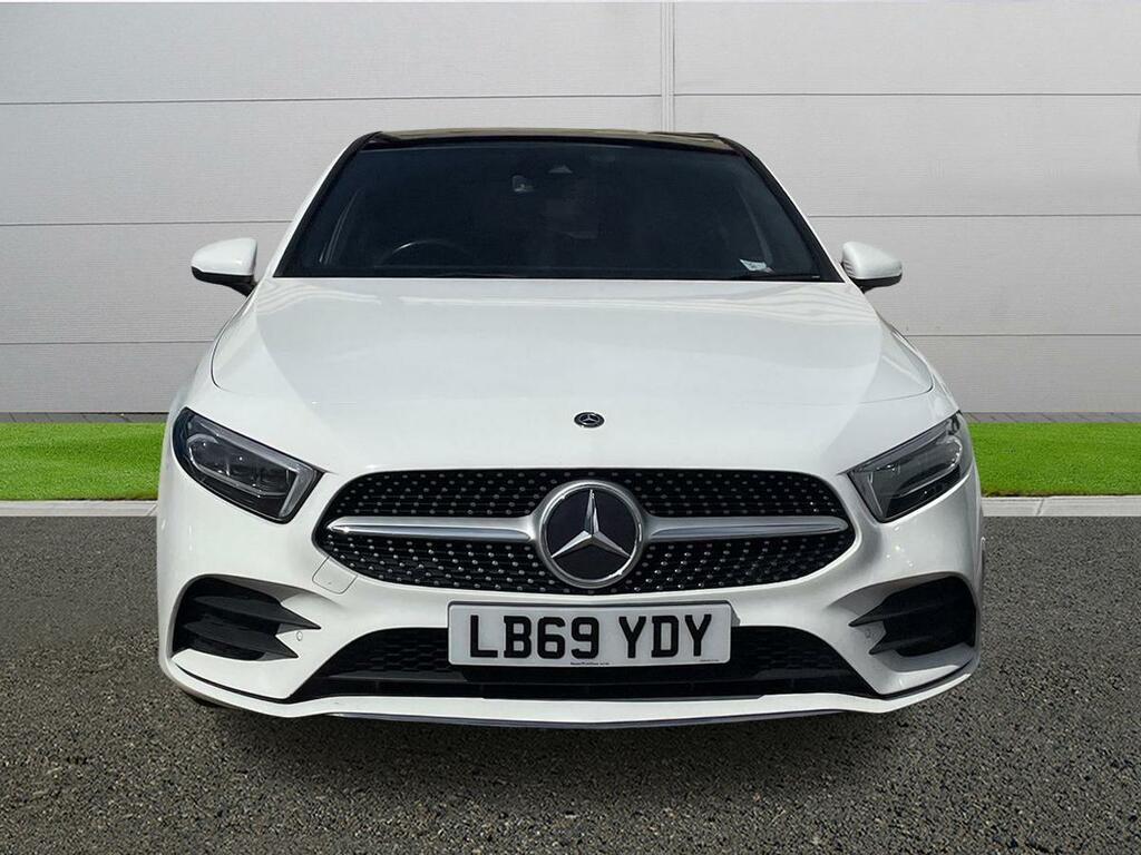 Mercedes-Benz A Class Amg Line LB69YDY White #2