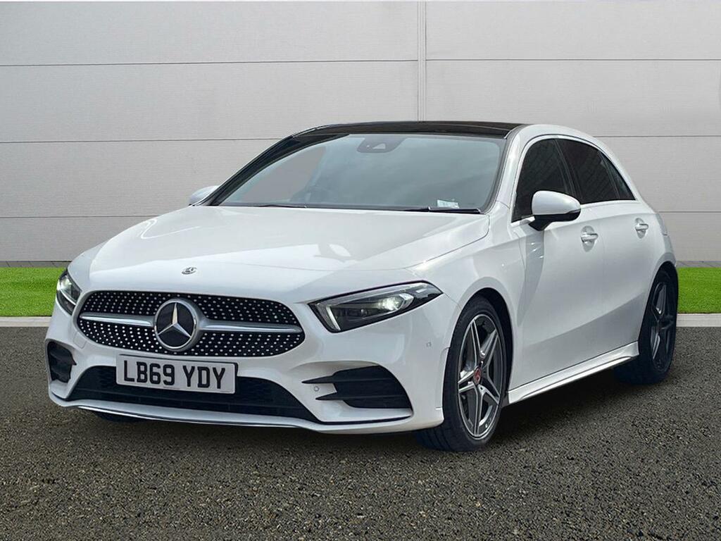 Mercedes-Benz A Class Amg Line LB69YDY White #3
