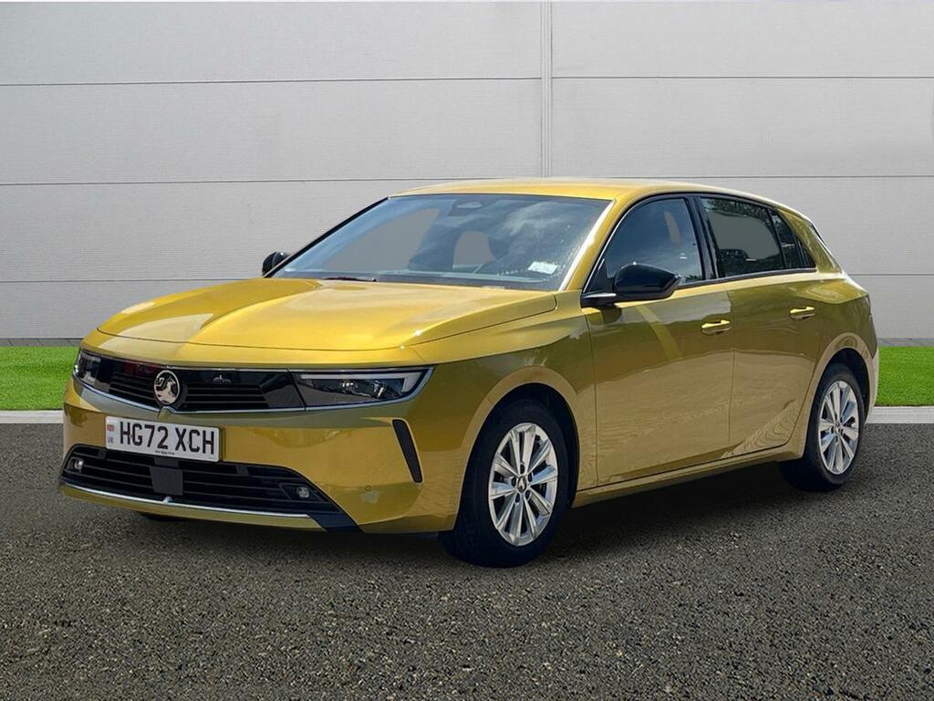 Vauxhall Astra Design HG72XCH Yellow #3