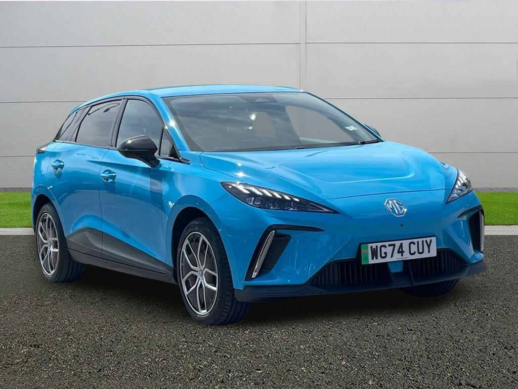 MG MG4 Trophy Blue