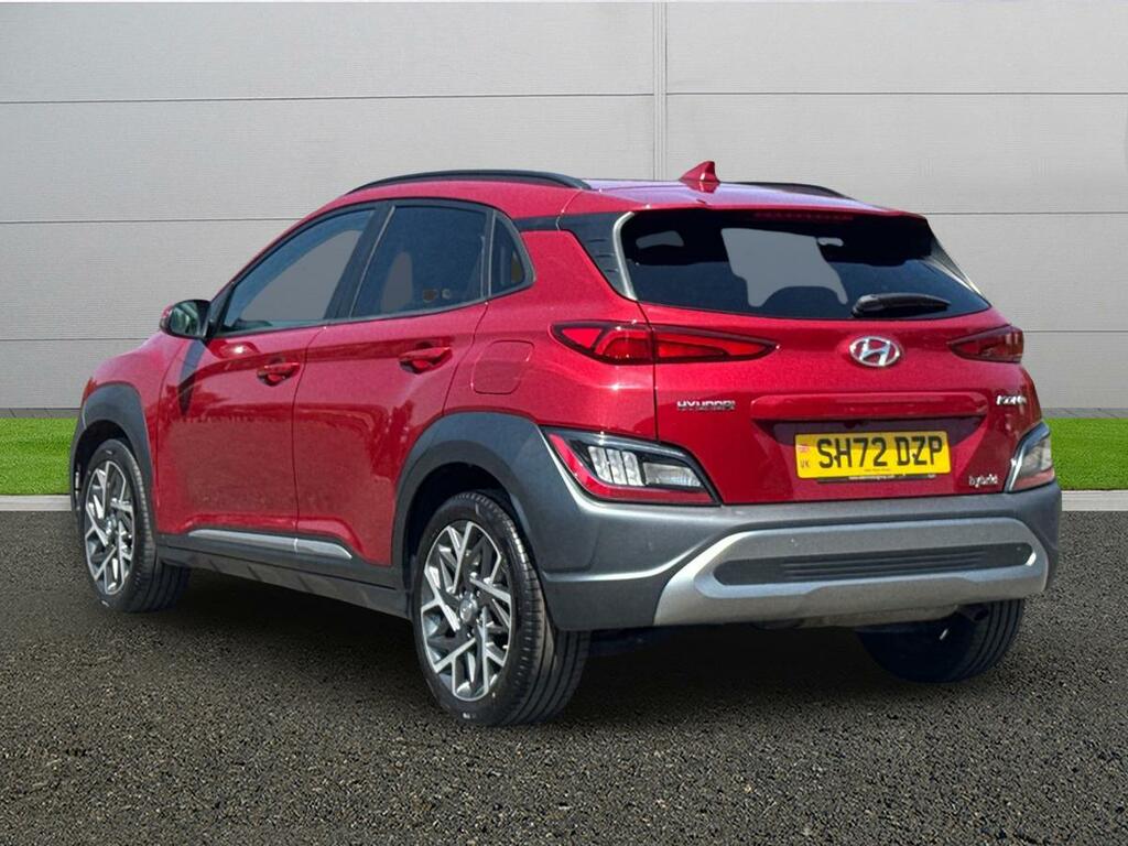 Hyundai Kona Suv Red #5