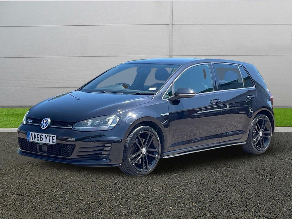 Volkswagen Golf Gtd NV66YTE Black #3
