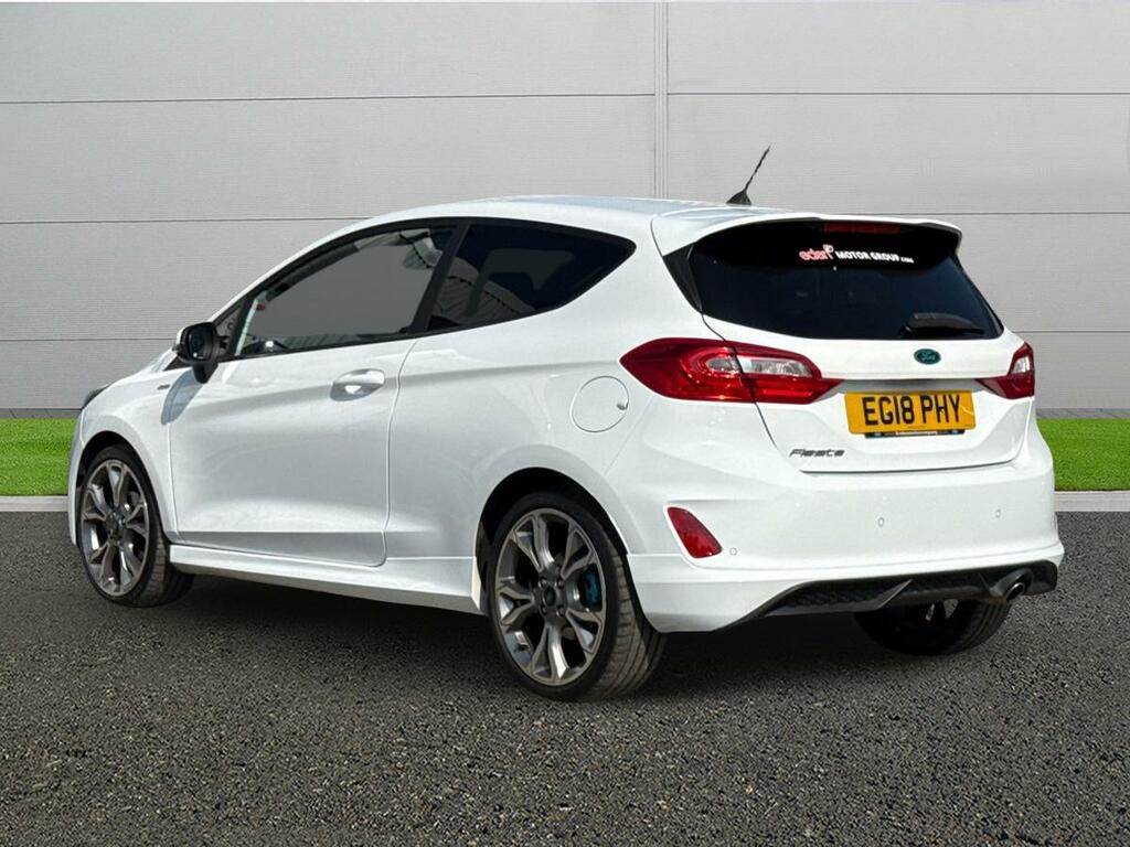 Ford Fiesta St-line X White #5