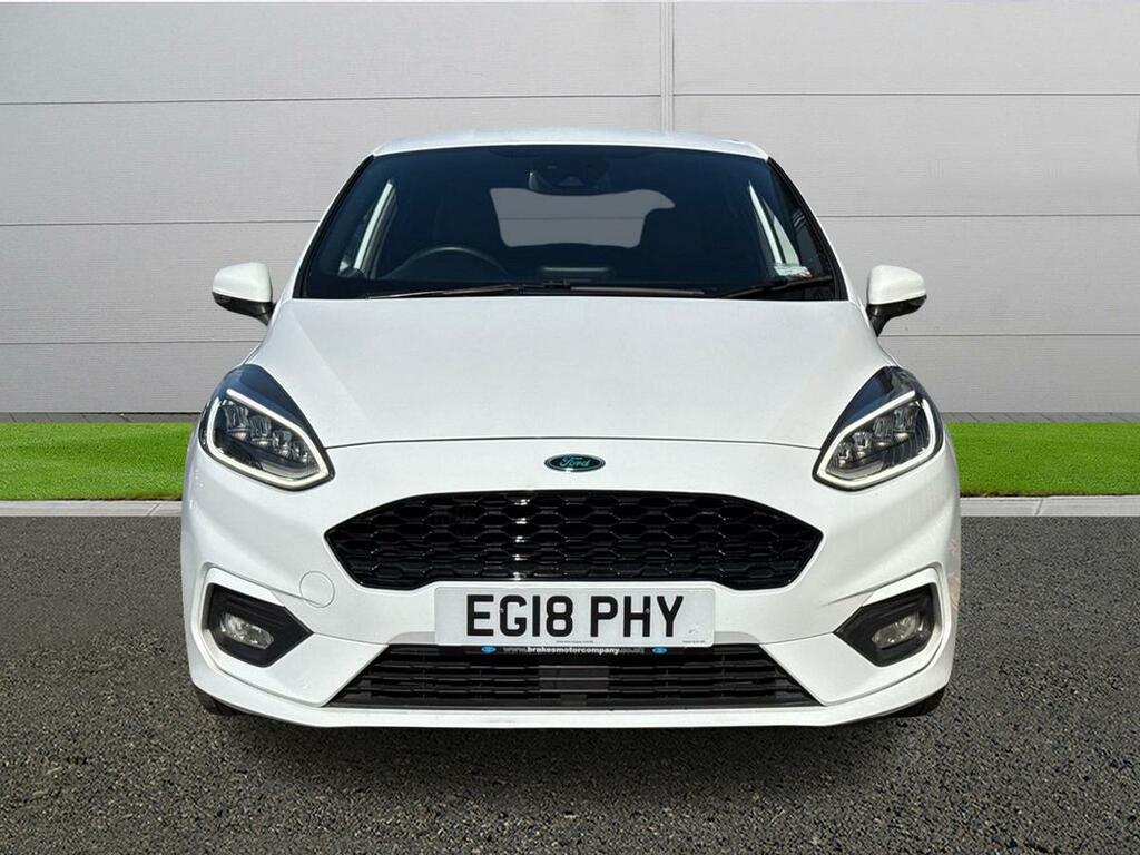 Ford Fiesta St-line X White #2