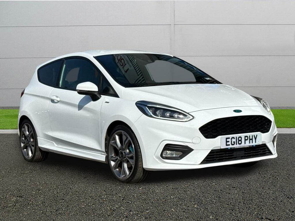 Ford Fiesta St-line X White