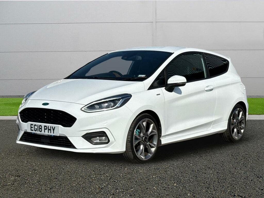 Ford Fiesta St-line X White #3