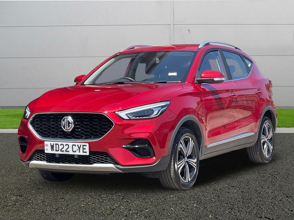 MG ZS Suv Red #3