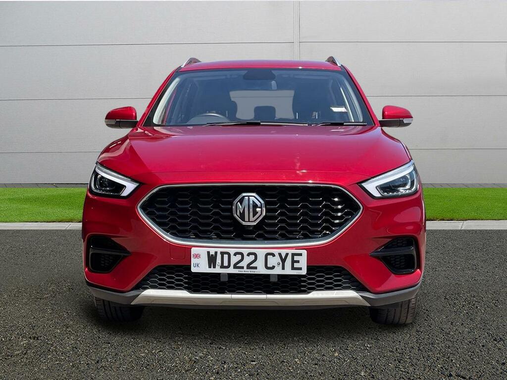MG ZS Suv Red #2