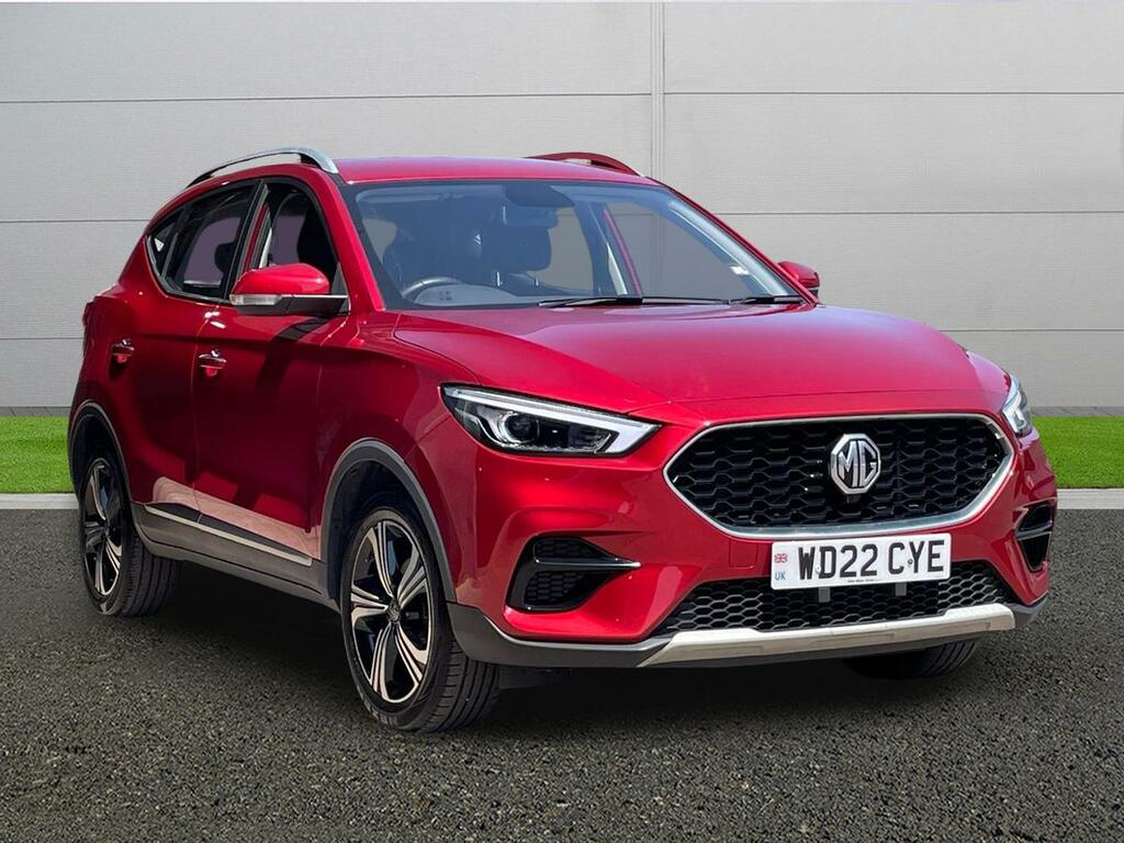 MG ZS Suv Red