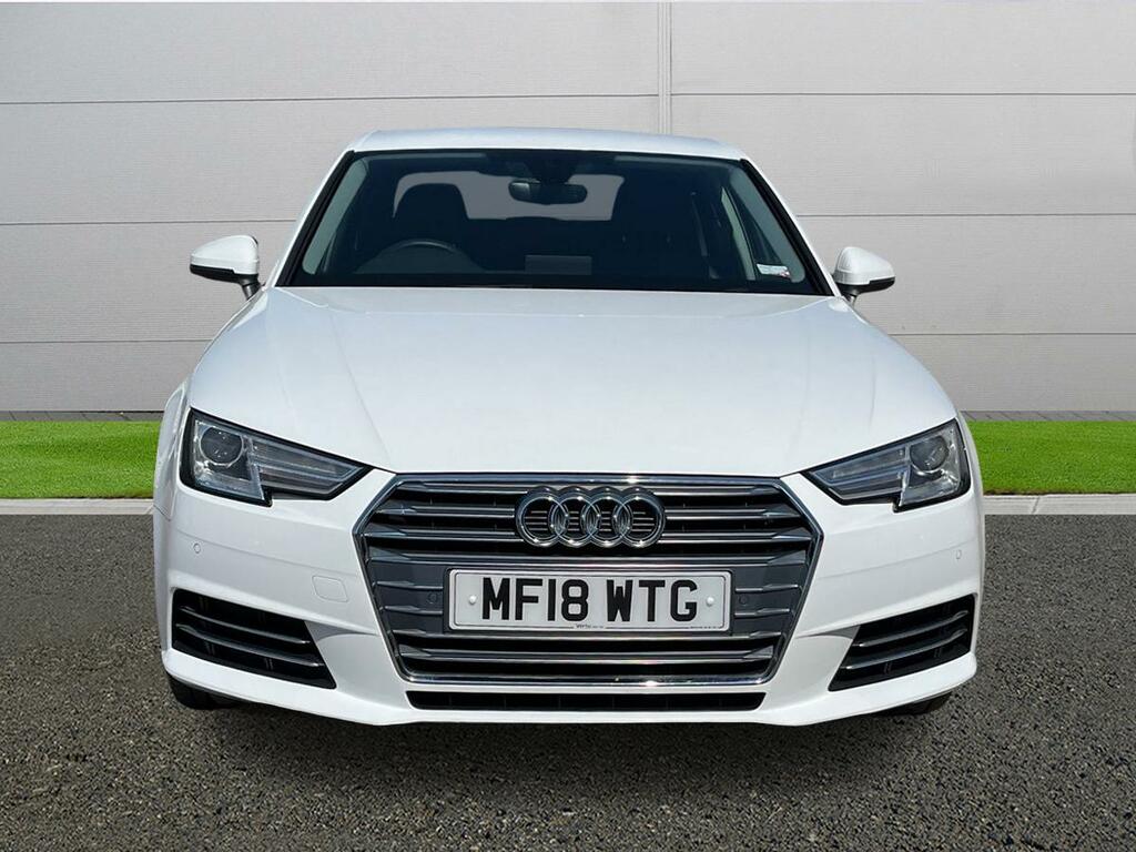 Audi A4 Sport White #2
