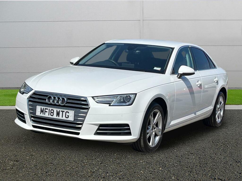 Audi A4 Sport White #3