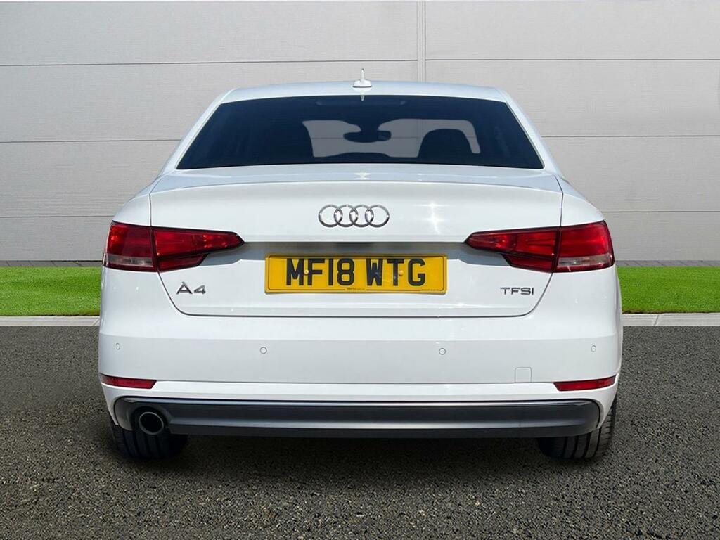 Audi A4 Sport White #6