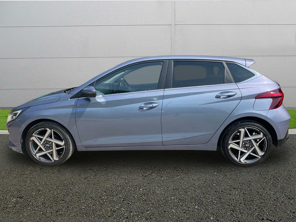 Hyundai I20 Ultimate Blue #4