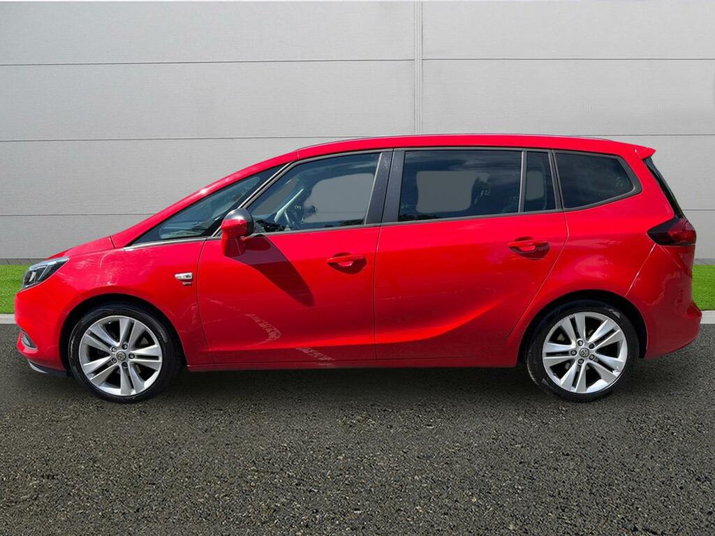 Vauxhall Zafira Tourer Sri Nav Red #4