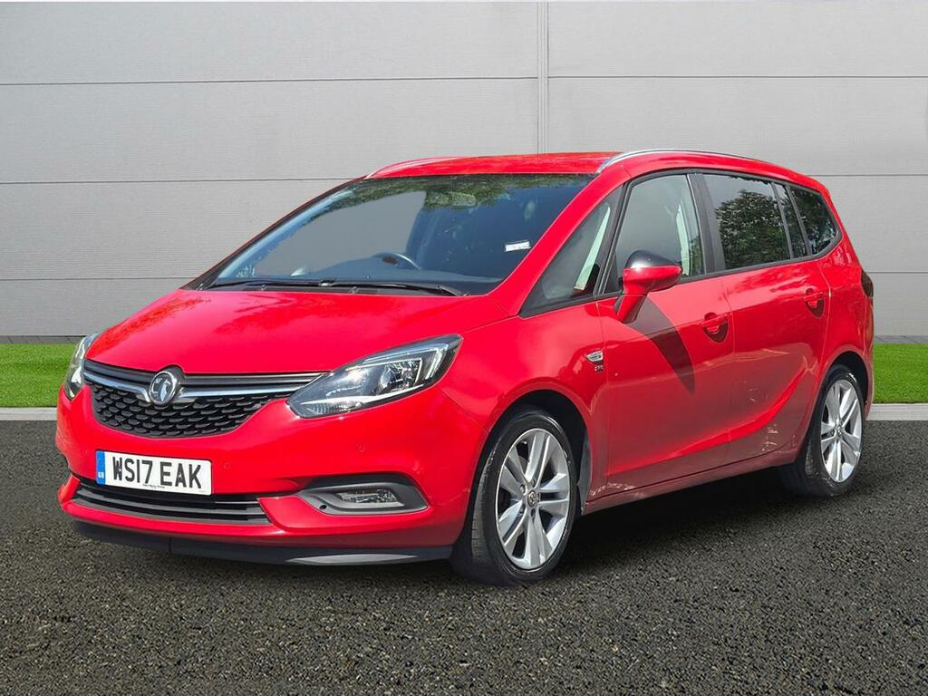 Vauxhall Zafira Tourer Sri Nav Red #3