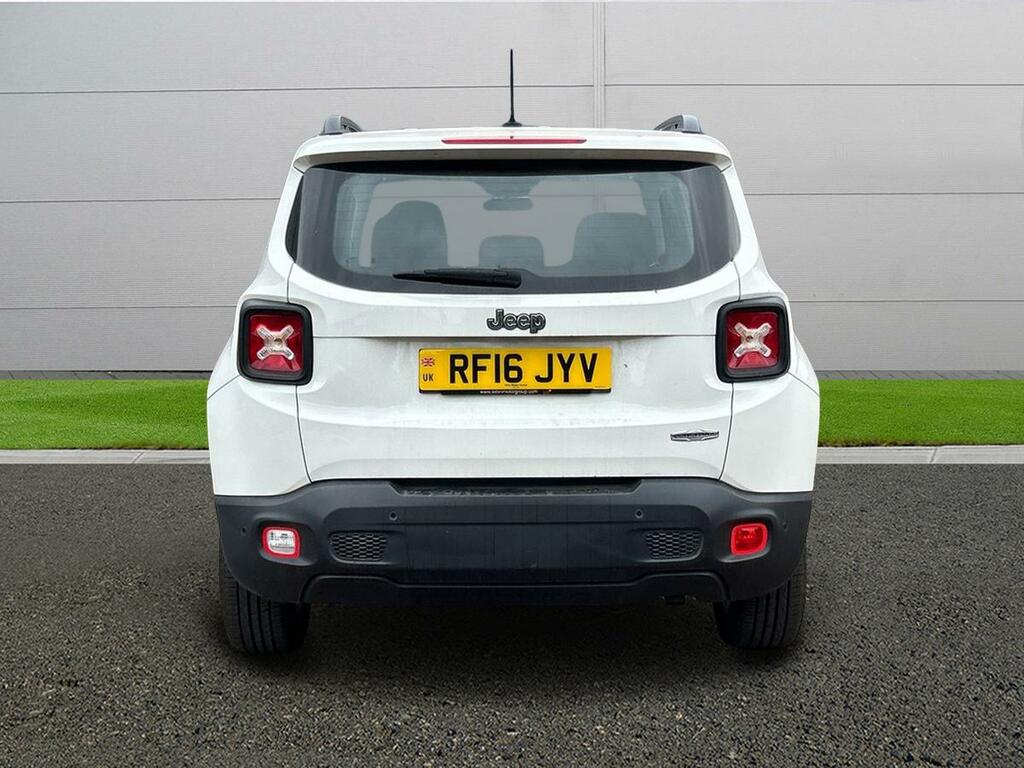 Jeep Renegade Longitude White #6