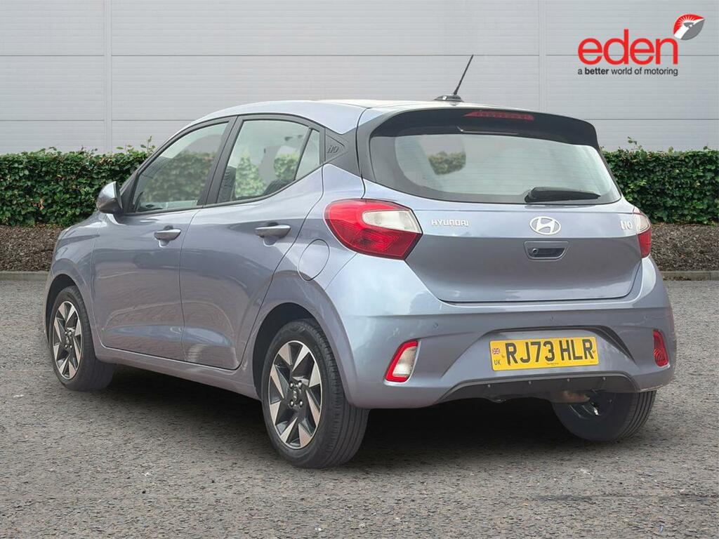 Hyundai I10 Advance Blue #5