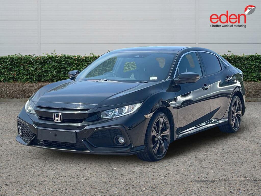 Honda Civic Ex Black #3
